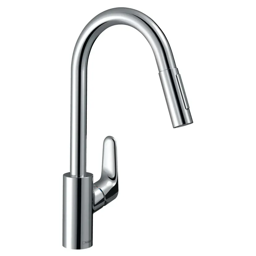 Hansgrohe Focus Eviye Bataryası 240 Spiralli Krom