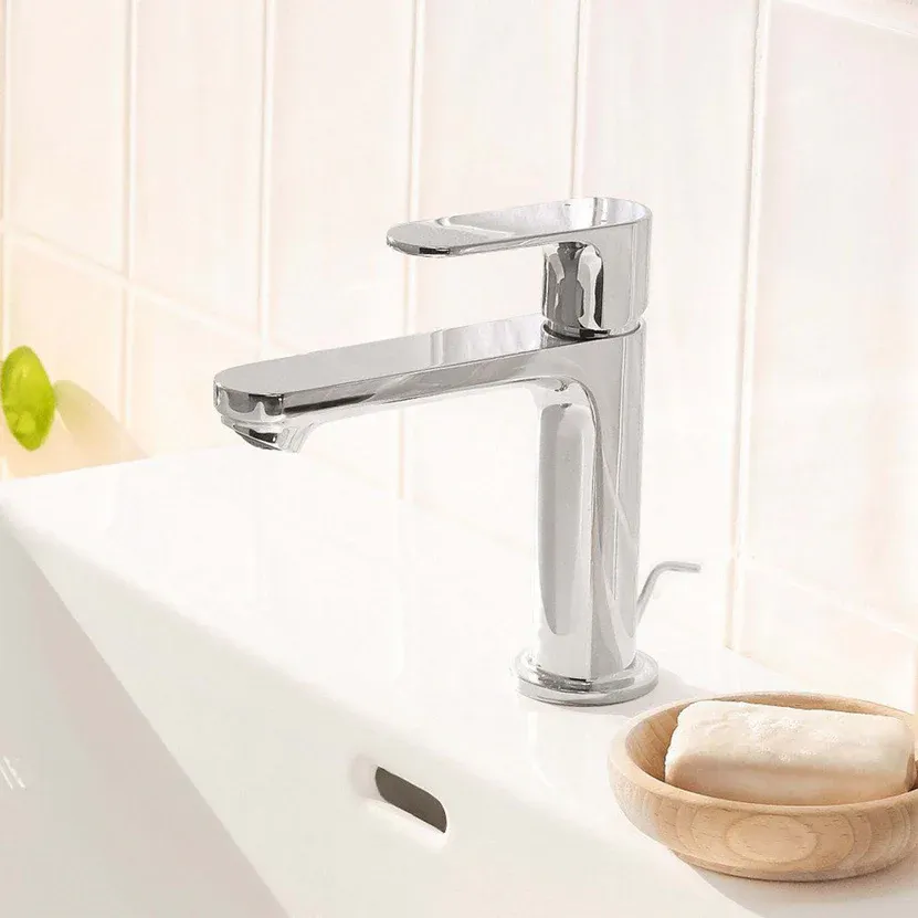 Hansgrohe Rebris S Lavabo Bataryası 110 Kumandalı Krom