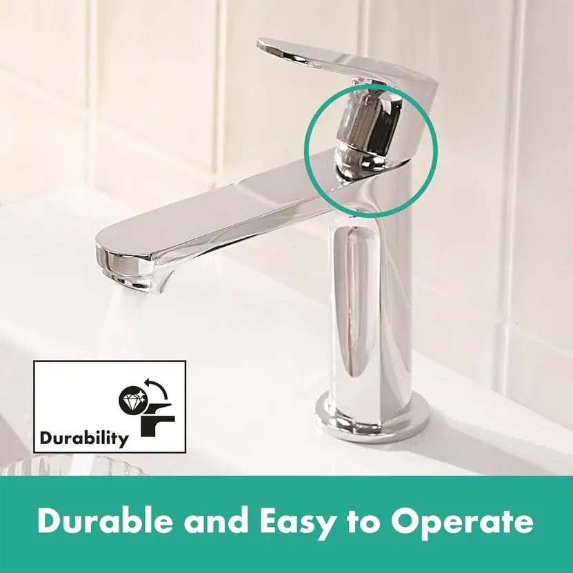 Hansgrohe Rebris S Lavabo Bataryası 110 Kumandalı Krom
