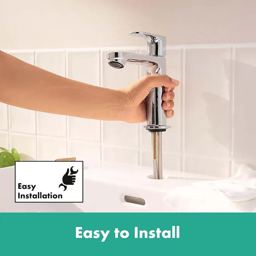 Hansgrohe Rebris S Lavabo Bataryası 110 Kumandalı Krom