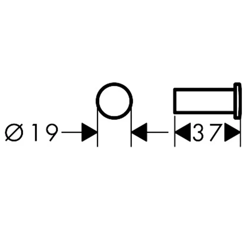 Hansgrohe Logis Askı Tekli Krom