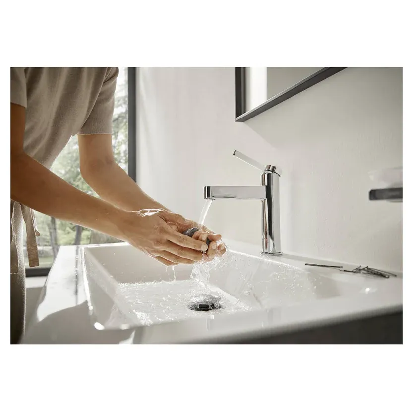Hansgrohe Finoris Lavabo Bataryası Sifon Kumandalı Krom