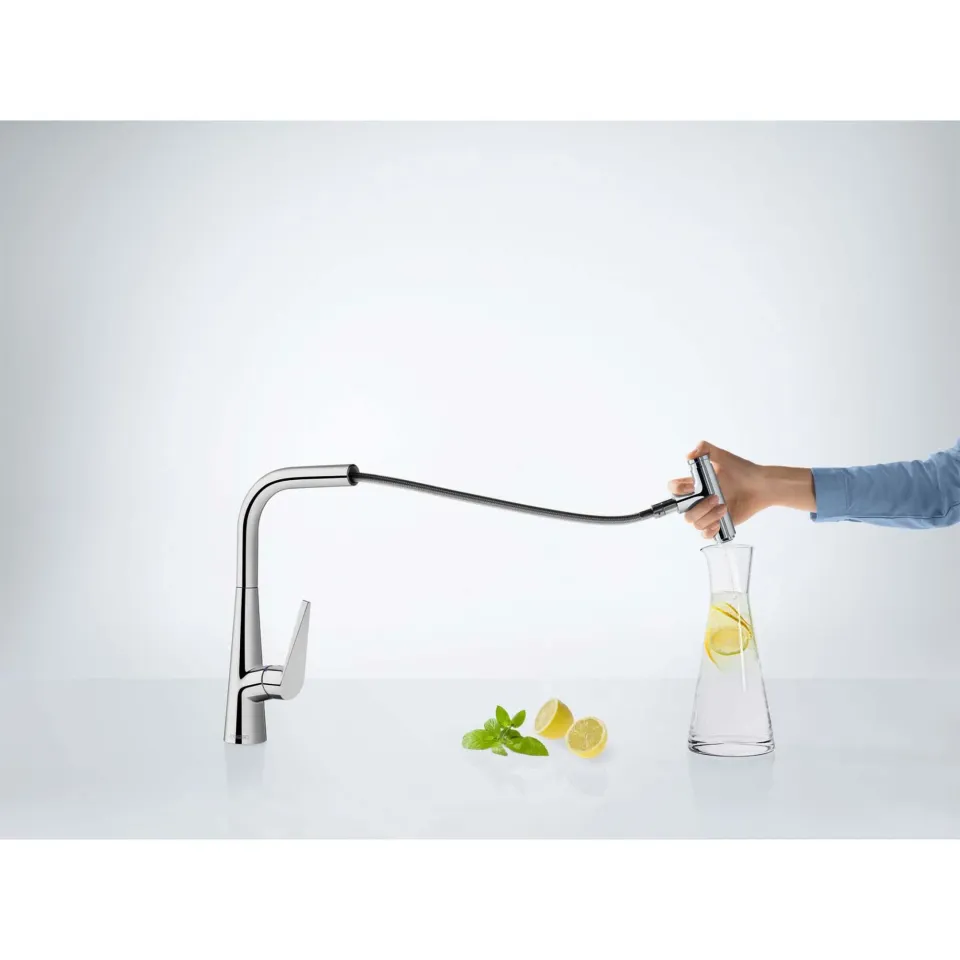 Hansgrohe Talis Select M51 Eviye Bataryası 220 Spiralli 1 jet